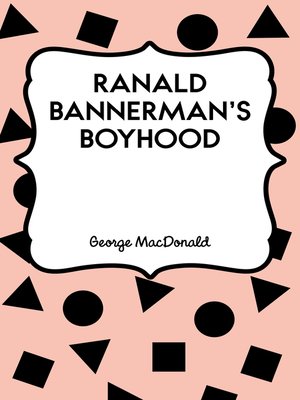 cover image of Ranald Bannerman's Boyhood